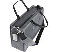 Sigel Sacoche Desk Sharing Bag Premium L Dimension maximale: 43,9 cm (17,3\ ) gris foncé (l x H x P) 50 x 28 x 15 cm
