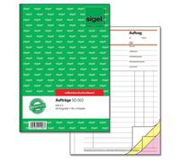 SIGEL SD002 Ordres, 1ère, 2ème et 3ème feuilles imprimées, A5, autocopiant, 3 x 40 feuilles