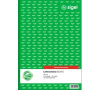 Sigel® SD015 Bulletin de livraison avec accusé de réception - A4, 1ère et 2ème feuilles imprimées, SD, MP, 2 x 40 feuilles