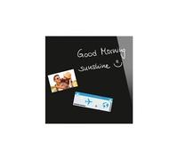 Sigel SI-B1101 Tableau magnétique en verre Be! Board 450x450mm Noir