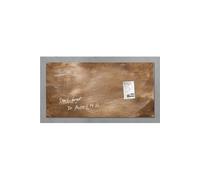 Sigel SI-GL267 Panneau magnétique en verre Artverum 910x460x15mm Bronze G