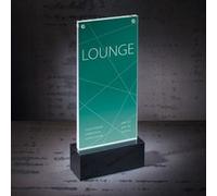 Sigel SI-TA424 Pied de table LED Illuminé DL 116x255x45 G