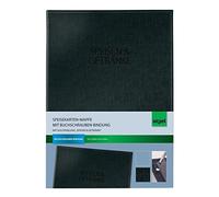 Sigel SM131 Carte des menus avec Livre Screw Couverture pour A4 Plastique Noir