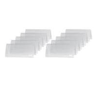 Sigel ta138 lot de 10 présentoirs de table chevalets transparent G