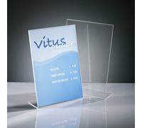 Sigel TA213 TA213 Présentoir de table en forme de L Utilisation pour format de