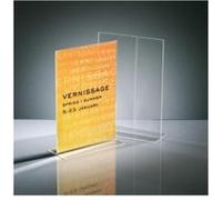 Sigel TA220 TA220 Présentoir de table forme de T Utilisation pour format de papier: DIN A4 transparent 1 pc(s)