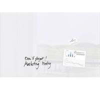 Sigel Tableau en verre magnétique Artverum super blanc (l x H) 100 cm x 65 cm GL141