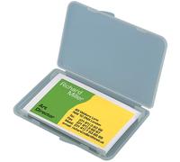 SIGEL VA140 Étui pour cartes de visite, transparent, mat
