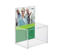 Sigel Urne avec fente VA150 transparent (l x H x P) 225 x 310 x 170 mm 1 pc(s)