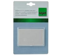 SIGEL VZ135 Business Card Case, aluminium, for 15 cards (9,1 x 5,8 cm), silver /
