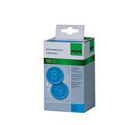 SIGEL Wm005 Lot de 100 Jetons "Bière", Ø2,5 cm, Bleu