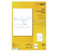 Sigel zv532 verrechnungs crédit, A4, 250 feuilles