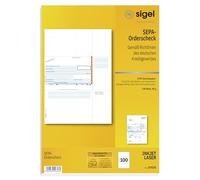 Sigel zv535 orderscheck (Lot de 100)