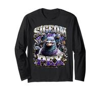 Sigeon Pex est Le Meilleur drôle Gen Alpha Pigeon Meme Manche Longue