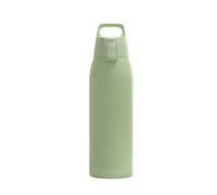 SIGG - Gourde Isotherme 1L - Shield Therm One Eco Green - Rando, Fitness, Yoga - Convient Aux Boissons Gazeuses - Étanche - Passe Au Lave Vaisselle - Sans BPA - Acier Inoxydable 90% Recyclé - Vert