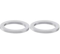 Sigg ALPINE STAR Gasket de rechange pour bouchon supérieur de gourde, joint en silicone, utilisable d'une seule main et anti-fuite, taille unique, transparent (Lot de 2)