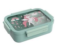 SIGG Boîte Repas Enfant NIMO Uniflower 1000ML, Compartiments, Vert Menthe