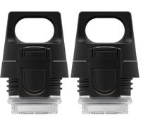 Sigg Bouchon Hot & Cold ONE (0,3 L & 0,5 L), Pièce de rechange pour bouteille Hot & Cold et Hot & Cold ONE, Bouchon hermétique utilisable d'une seule main (Lot de 2)