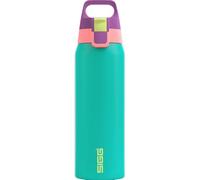 SIGG - Bouteille d'eau isotherme - Shield Therm One Multicolor Reef - Boissons gazeuses - Anti-fuite - Passe au lave-vaisselle - Sans BPA - Acier inoxydable recyclé à 90% - 0,75 l