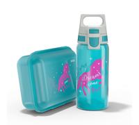 SIGG - Bouteille d'eau pour enfants 0,5 L et bo te lunch 1 L - Ensemble Viva Football Tag -