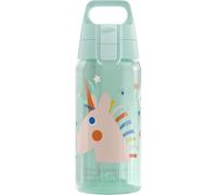 Sigg - Bouteille pour enfants - Viva One Unistars - Pour boissons gazeuses - Anti-fuite - Passe au lave-vaisselle - Sans BPA - Pour le sport et l'école - Bleu - 0,5L