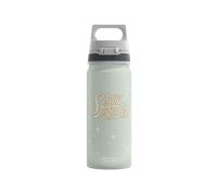 Sigg - Gourde Enfant En Aluminium - WMB ONE Harry Potter & Hermione - Pour l'École et le Sport - Convient Aux Boissons Gazeuses - Étanche & Légère - Sans BPA - Certifiée Neutre En CO2 - Vert - 0,6L
