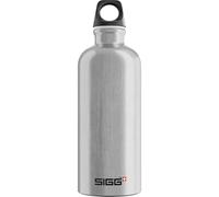 Sigg - Gourde Aluminium - Traveller Alu - Certifiée Neutre En CO2 - Convient Aux Boissons Gazeuses - Étanche & Légère - Sans BPA - Pour Sport, Camping, Randonnée - Aluminium - 0,6L