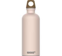 Sigg - Gourde Aluminium - Traveller MyPlanet Journey Uni - Certifiée Neutre En CO2 - Convient Aux Boissons Gazeuses - Étanche & Légère - Sans BPA - Pour Sport, Camping, Randonnée - Rose Clair - 0,6L