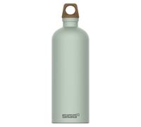 Sigg - Gourde Aluminium - Traveller MyPlanet Repeat Uni - Convient Aux Boissons Gazeuses - Étanche & Légère - Sans BPA - Pour Sport, Camping, Randonnée - Bleu Clair - 1L