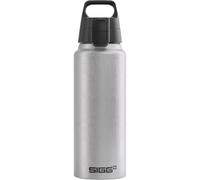 SIGG - Gourde Aluminium - WMB One Alu - Certifiée Neutre En CO2 - Convient Aux Boissons Gazeuses - Étanche & Légère - Sans BPA - Gris - 1L