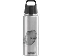 Sigg - Gourde Aluminium - WMB Pathfinder Alu - Certifiée Neutre En CO2 - Convient Aux Boissons Gazeuses - Étanche & Légère - Sans BPA - Pour Sport, Camping, Randonnée - Aluminium avec Motif - 1L
