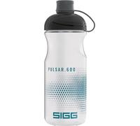SIGG - Gourde de vélo - Pulsar transparente - Pincable - Passe au lave-vaisselle - Légère comme une plume - Anti-fuite - Sans BPA - Accessoire de sport et de vélo - Transparent - 0,6 l