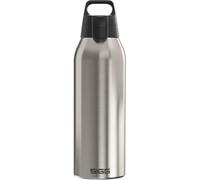 Sigg - Gourde en acier inoxydable - Shield One Brushed - Convient pour les boissons gazeuses - Anti-fuite - Légère comme une plume - Sans BPA - Pour l'extérieur et le fitness - 1,5 l