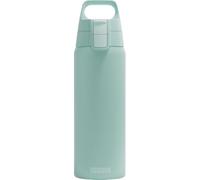 SIGG - Gourde en acier inoxydable - Shield ONE Milky Blue - Convient pour les boissons gazeuses - Anti-fuite - Légère comme une plume - Sans BPA - Pour l'extérieur et le fitness - Bleu - 0,75 l