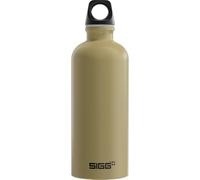 Sigg - Gourde en aluminium - Traveller Caramel Sand - Fabriquée en Suisse - Certifié Climate Partner - Convient pour les boissons gazeuses - Anti-fuite - Légère comme une plume - Sans BPA - Pour