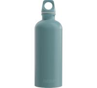 Sigg - Gourde en aluminium - Traveller Morning Blue - Fabriquée en Suisse - Certifiée climatiquement neutre - Convient pour les boissons gazeuses - Anti-fuite - Légère comme une plume - Sans BPA
