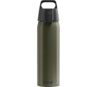 SIGG - Gourde en aluminium - WMB ONE Roasted Green - Certifié climatiquement neutre - Convient pour les boissons gazeuses - Anti-fuite - Léger comme une plume - Sans BPA - Extérieur - Vert - 0,75 l