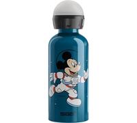 Sigg - Gourde Enfant En Aluminium - KBT Mickey Astronaut (Disney) - Pour l'École et le Sport - Étanche & Légère - Sans BPA - Certifiée Neutre En CO2 - Vert Clair Motif Mickey Mouse - 0,4L