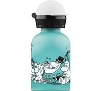 Sigg - Gourde Enfant En Aluminium - KBT Moomin Picnic - Pour l'École et le Sport - Étanche & Légère - Sans BPA - Certifiée Neutre En CO2 - Bleu Motif Moomins - 0,3L