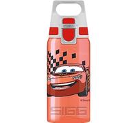 Sigg - Gourde Enfant - Viva One Cars (Disney) - Convient Aux Boissons Gazeuses - Étanche - Lavable Au Lave-Vaisselle - Sans BPA - Pour École & Sport - Rouge Motif Flash McQueen - 0,5L