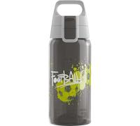 SIGG Gourde enfant Viva One Football Tag – 0,5 L Gris motif foot – Étanche, sans BPA