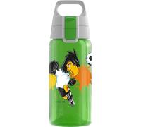 Sigg - Gourde Enfant - Viva One Junior DFB Paule - Convient Aux Boissons Gazeuses - Étanche - Lavable Au Lave-Vaisselle - Sans BPA - Pour École & Sport - Vert Motif Mascotte DFB - 0,5L