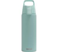 Sigg - Gourde Inox - Shield ONE Brossé - Convient Aux Boissons Gazeuses - Étanche & Légère - Sans BPA - Acier Inoxydable 18/8 - Gris - 0,75 L