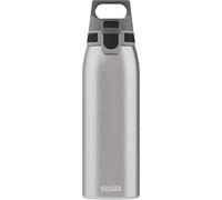 Sigg - Gourde Inox - Shield ONE Glacier - Convient Aux Boissons Gazeuses - Étanche & Légère - Sans BPA - Acier Inoxydable 18/8 - Bleu Clair - 0,75 L
