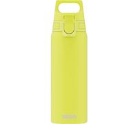 Sigg - Gourde Inox - Shield ONE Jaune - Convient Aux Boissons Gazeuses - Étanche & Légère - Sans BPA - Acier Inoxydable 18/8 - Jaune - 0,75 L