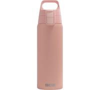 Sigg - Gourde Inox - Shield ONE Rose - Convient Aux Boissons Gazeuses - Étanche & Légère - Sans BPA - Acier Inoxydable 18/8 - Rose - 0,75 L