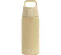 SIGG - Gourde Isotherme 500 ml - Shield Therm One Opti Yellow - Rando, Fitness, Yoga - Convient Aux Boissons Gazeuses - Étanche - Passe Au Lave Vaisselle - Sans BPA - Acier Inox 90% Recyclé - Jaune