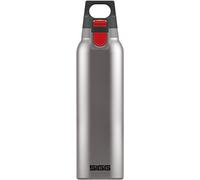 SIGG - Gourde Isotherme 500 ml - Thermo Flask Hot & Cold ONE Brushed - Avec Filtre À Thé - Pour Randonnée & Camping - Étanche - Sans BPA - Acier Inoxydable 18/8 - Inox Brossé