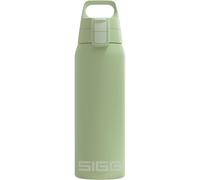 SIGG - Gourde Isotherme 750 ml - Shield Therm One Eco Green - Rando, Fitness, Yoga - Convient Aux Boissons Gazeuses - Étanche - Passe Au Lave Vaisselle - Sans BPA - Acier Inoxydable 90% Recyclé - Vert