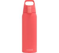 SIGG - Gourde isotherme - Bouteille isotherme Shield Therm One Watermelon - Boissons gazeuses - Anti-fuite - Passe au lave-vaisselle - Sans BPA - 90% acier inoxydable recyclé - Rose - 0,75 l